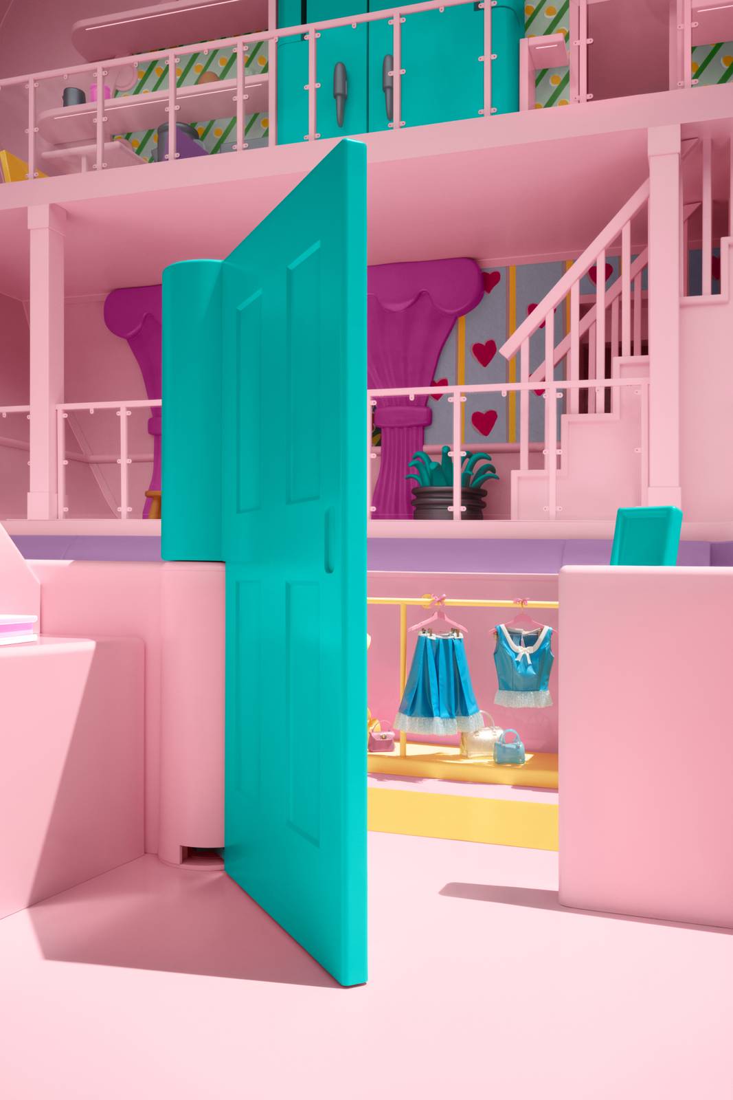 Airbnb Polly Pocket Icons, foto Kelsey McClellan Airbnb Polly Pocket Icons, foto Kelsey McClellan