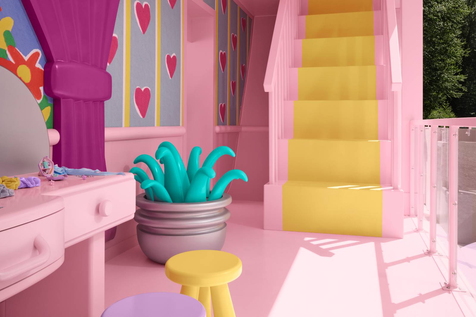 Airbnb Polly Pocket Icons, foto Kelsey McClellan Airbnb Polly Pocket Icons, foto Kelsey McClellan