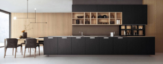 Logica 2.0 di Valdesign Cucine ha le basi e i pensili realizzati in Fashion wood Rovere Fossile e il top in acciaio. I numerosi vani a giorno, con dimensioni diverse, in Fashion wood Olmo Chiaro spezzano l'uniformità della composizione. Un modulo base da 60 cm con anta battente, prezzo 213 euro. www.valdesigncucine.eu Logica 2.0 di Valdesign Cucine ha le basi e i pensili realizzati in Fashion wood Rovere Fossile e il top in acciaio. I numerosi vani a giorno, con dimensioni diverse, in Fashion wood Olmo Chiaro spezzano l'uniformità della composizione. Un modulo base da 60 cm con anta battente, prezzo 213 euro. www.valdesigncucine.eu
