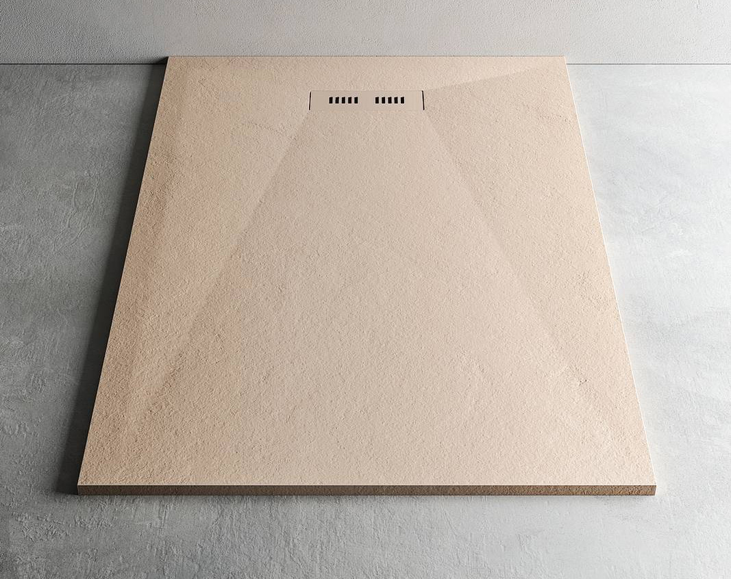 Il piatto Synthesis del catalogo Ibra Showers di Arbi Arredobagno è realizzato in Tekorstone Skin, materiale composito effetto pietra texturizzato (anche sui bordi) antiscivolo, antigoccia e antibatterico. Declinato in più varianti di colore, oltre che di dimensioni, nella misura L 120 x P 80 cm costa 915 euro. www.arbiarredobagno.it Il piatto Synthesis del catalogo Ibra Showers di Arbi Arredobagno è realizzato in Tekorstone Skin, materiale composito effetto pietra texturizzato (anche sui bordi) antiscivolo, antigoccia e antibatterico. Declinato in più varianti di colore, oltre che di dimensioni, nella misura L 120 x P 80 cm costa 915 euro. www.arbiarredobagno.it