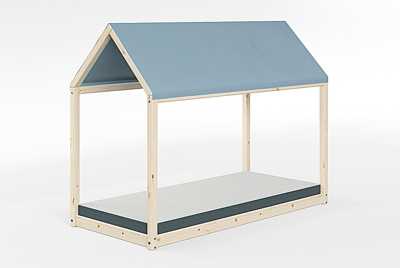 Per dormire e giocare, Cottage di Flexa è in massello di pino naturale con rete a doghe. Misura 207,7 x 98,3 x H 161,8 cm e costa da 389 euro. www.flexalissone.it Per dormire e giocare, Cottage di Flexa è in massello di pino naturale con rete a doghe. Misura 207,7 x 98,3 x H 161,8 cm e costa da 389 euro. www.flexalissone.it