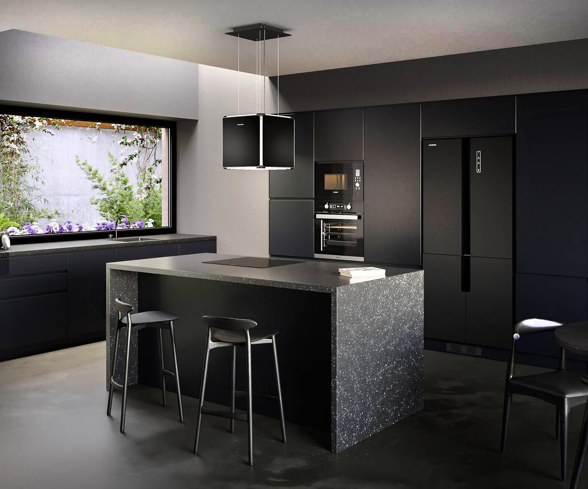 Nome: Lightline Cube di Silverline
Classe di efficienza energetica: A
Consumo energia elettrica su base annua: 69 kwh
Capacità aspirante: 579 mc/h
Capacità aspirante livello intensivo: 746 mc/h
Numero velocità: 3 + boost
Livello sonoro (alla 3° velocità): 59 decibel
Larghezza: 40x40 cm
Caratteristiche: filtrante, ha elettronica touch di controllo e indicatore di pulizia del filtro antigrasso. È dotata di illuminazione a led a strisce.
Prezzo: 1.980 euro
Sito web azienda: http://www.silverline.com