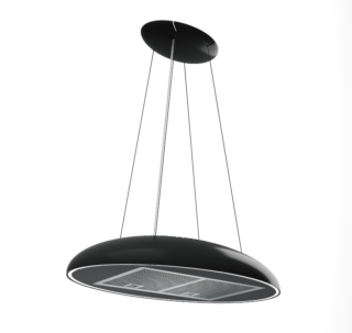 Nome: Eclipse di Airforce
Classe di efficienza energetica: n.d. perché solo filtrante
Consumo energia elettrica su base annua: n.d.
Portata Max: 600 mc/h
Numero velocità: 3 + intensiva
Livello sonoro (alla 3° velocità): 67 decibel
Larghezza: 90x56 cm
Caratteristiche: filtrante, illuminazione a strip led da 9W e filtro odori long life rigenerabile.
Prezzo: Da rivenditore
Sito web azienda: www.airforcespa.it