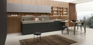 Le basi della cucina Sign di Ernestomeda hanno le ante lisce, senza maniglie, in Fenix Grigio Etna che facilitano le operazioni di pulizia; l’area operativa è composta dal top Dual con piano cottura e vasca integrati. Lateralmente trova posto il pratico tavolo a penisola Line Table e sullo sfondo la boiserie in Hi-melamine Noce Canyon canneté. Prezzo su richiesta. www.ernestomeda.com Le basi della cucina Sign di Ernestomeda hanno le ante lisce, senza maniglie, in Fenix Grigio Etna che facilitano le operazioni di pulizia; l’area operativa è composta dal top Dual con piano cottura e vasca integrati. Lateralmente trova posto il pratico tavolo a penisola Line Table e sullo sfondo la boiserie in Hi-melamine Noce Canyon canneté. Prezzo su richiesta. www.ernestomeda.com