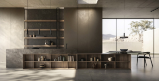 Fa parte del sistema Skill di Modulnova la cucina facile da pulire che ha le ante delle basi in Gres Gold Brown che garantiscono un effetto pietra e i frontali delle ampie colonne Blade in metallo Brass Dust. Prezzo su richiesta. www.modulnova.it Fa parte del sistema Skill di Modulnova la cucina facile da pulire che ha le ante delle basi in Gres Gold Brown che garantiscono un effetto pietra e i frontali delle ampie colonne Blade in metallo Brass Dust. Prezzo su richiesta. www.modulnova.it