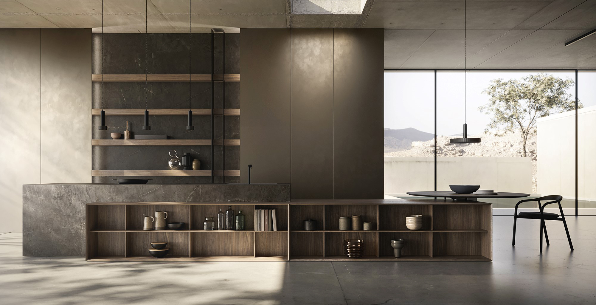 Fa parte del sistema Skill di Modulnova la cucina facile da pulire che ha le ante delle basi in Gres Gold Brown che garantiscono un effetto pietra e i frontali delle ampie colonne Blade in metallo Brass Dust. Prezzo su richiesta. www.modulnova.it Fa parte del sistema Skill di Modulnova la cucina facile da pulire che ha le ante delle basi in Gres Gold Brown che garantiscono un effetto pietra e i frontali delle ampie colonne Blade in metallo Brass Dust. Prezzo su richiesta. www.modulnova.it