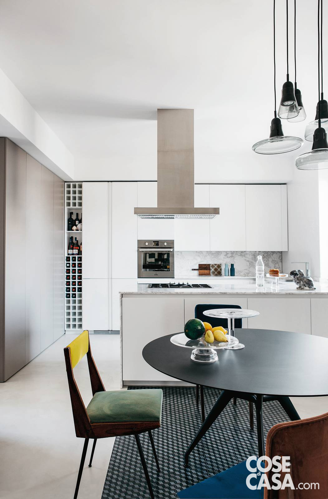 cucina vintage bianca Foto di studio roy