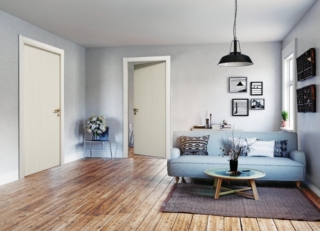 Porta Lovly in finitura Rovere Polare