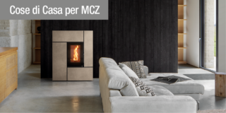 Stufe a pellet Core di MCZ: fiamma spettacolare e risparmio fino al 15% di pellet