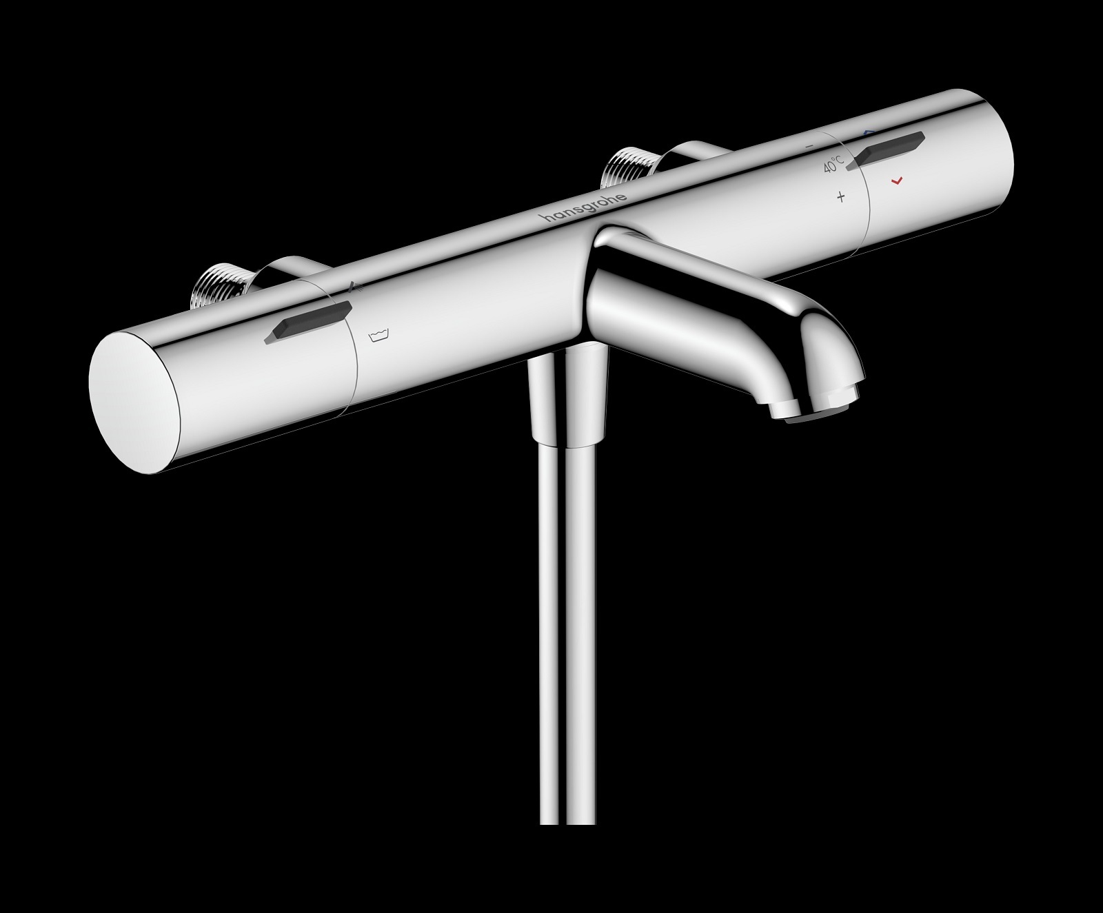 Il miscelatore termostatico vasca da esterno Ecostat Fine di hansgrohe ha design pulito e minimale con forme sottili e affusolate. È dotato di maniglie ergonomiche color grafite semplici da usare anche con le mani insaponate. La funzione SafetyStop previene le scottature, evitando che la temperatura superi i 40 °C, mentre la funzione EcoStop+ consente di ridurre il flusso dell’acqua fino a 6 l/min. La bocca di erogazione è lunga 17,7 cm. Prezzo 306,80 euro. www.hansgrohe.it Il miscelatore termostatico vasca da esterno Ecostat Fine di hansgrohe ha design pulito e minimale con forme sottili e affusolate. È dotato di maniglie ergonomiche color grafite semplici da usare anche con le mani insaponate. La funzione SafetyStop previene le scottature, evitando che la temperatura superi i 40 °C, mentre la funzione EcoStop+ consente di ridurre il flusso dell’acqua fino a 6 l/min. La bocca di erogazione è lunga 17,7 cm. Prezzo 306,80 euro. www.hansgrohe.it