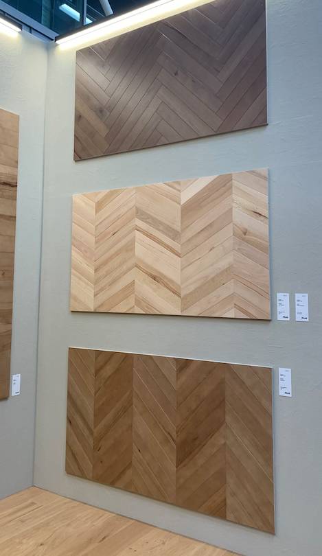 Parquet allo stand Itlas al Cersaie 2024 Parquet allo stand Itlas al Cersaie 2024