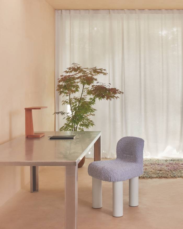 Sedia con rivestimento Samba di Kieffer - foto Claudia Zalla Sedia con rivestimento Samba di Kieffer - foto Claudia Zalla