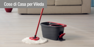 Pavimenti puliti e splendenti in un attimo con Vileda Turbo Smart