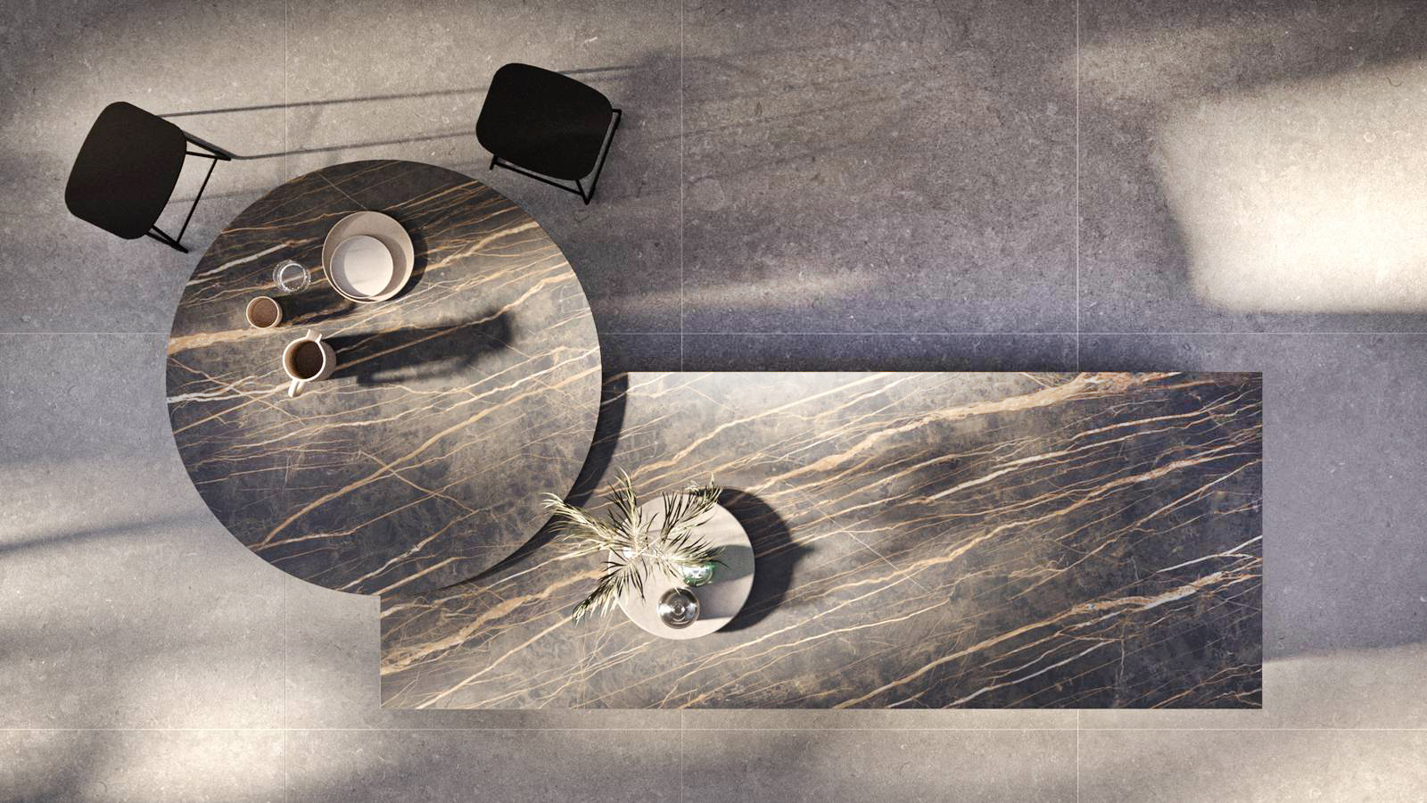 Arredo3, piano snack collezione Tuttotondo Arredo3, piano snack collezione Tuttotondo