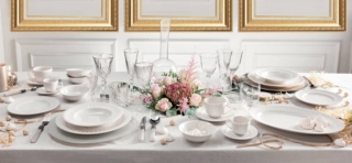 Servizi piatti e bicchieri di Brandani Servizi piatti e bicchieri di Brandani