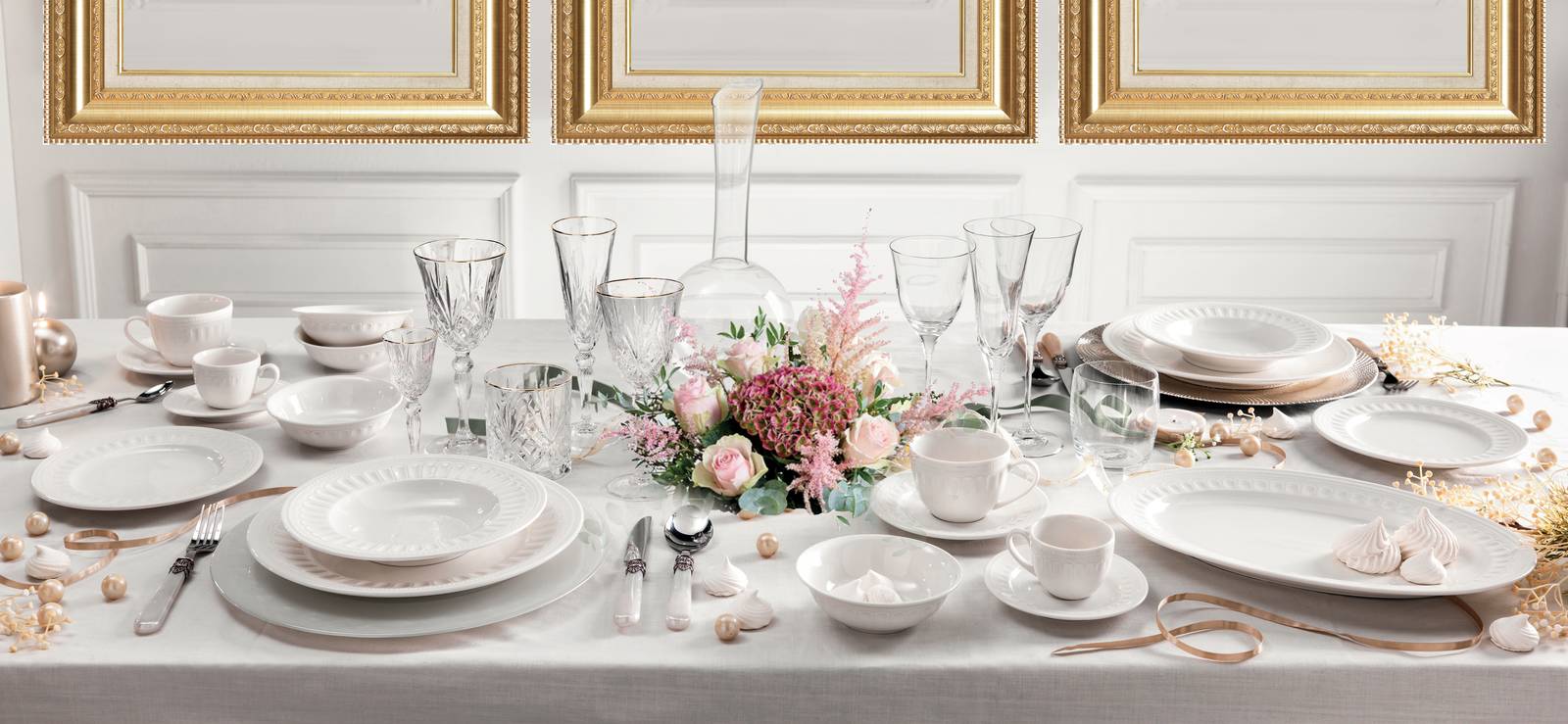 Servizi piatti e bicchieri di Brandani Servizi piatti e bicchieri di Brandani