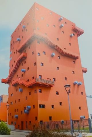 Il quartiere dell’università IULM, in via Carlo Bo (foto di Andrea Doretti) Il quartiere dell’università IULM, in via Carlo Bo (foto di Andrea Doretti)