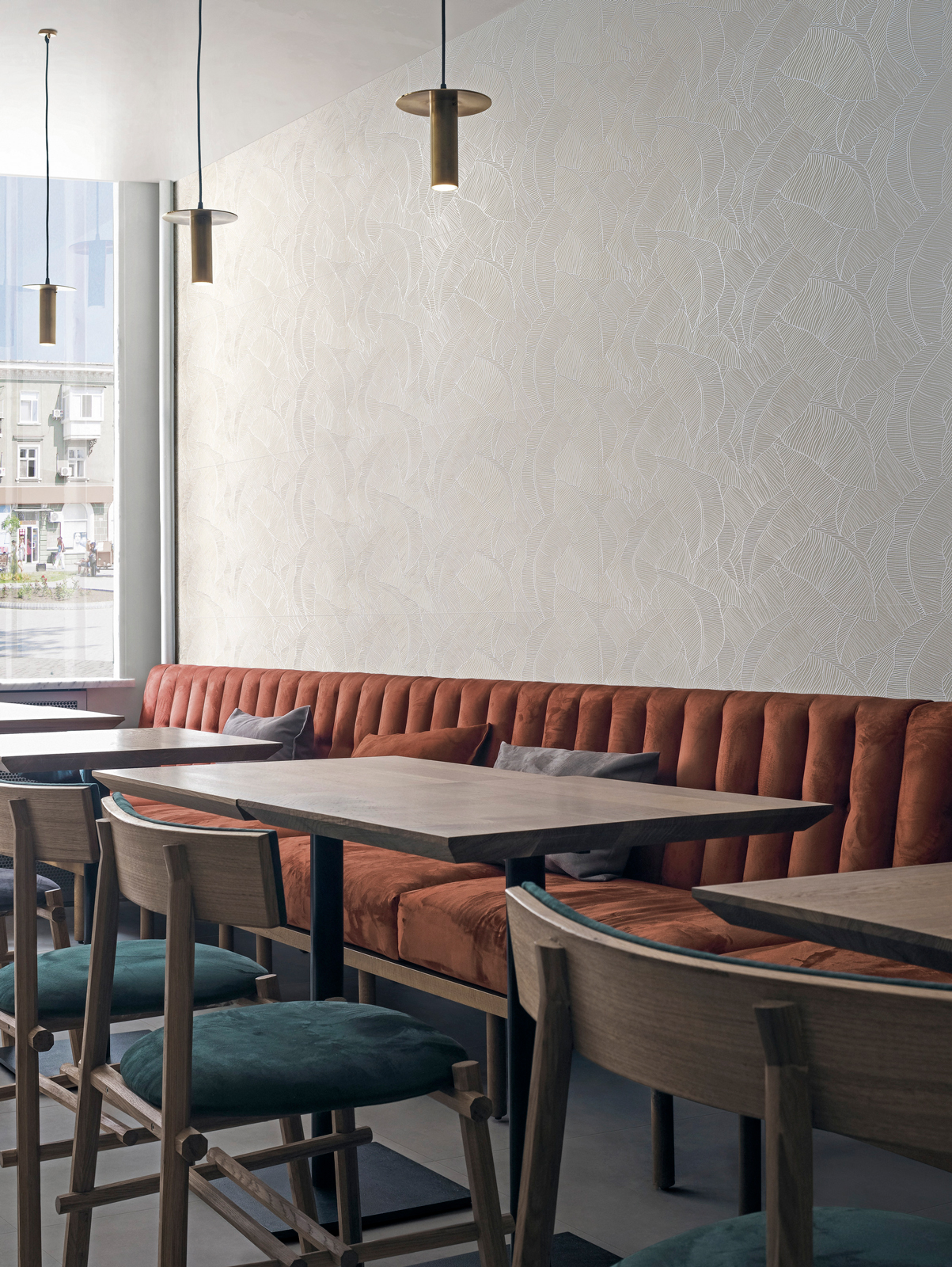 Wall White Deco Decoro Karma 60x180
Floor Slow Cold Piombo 60x120