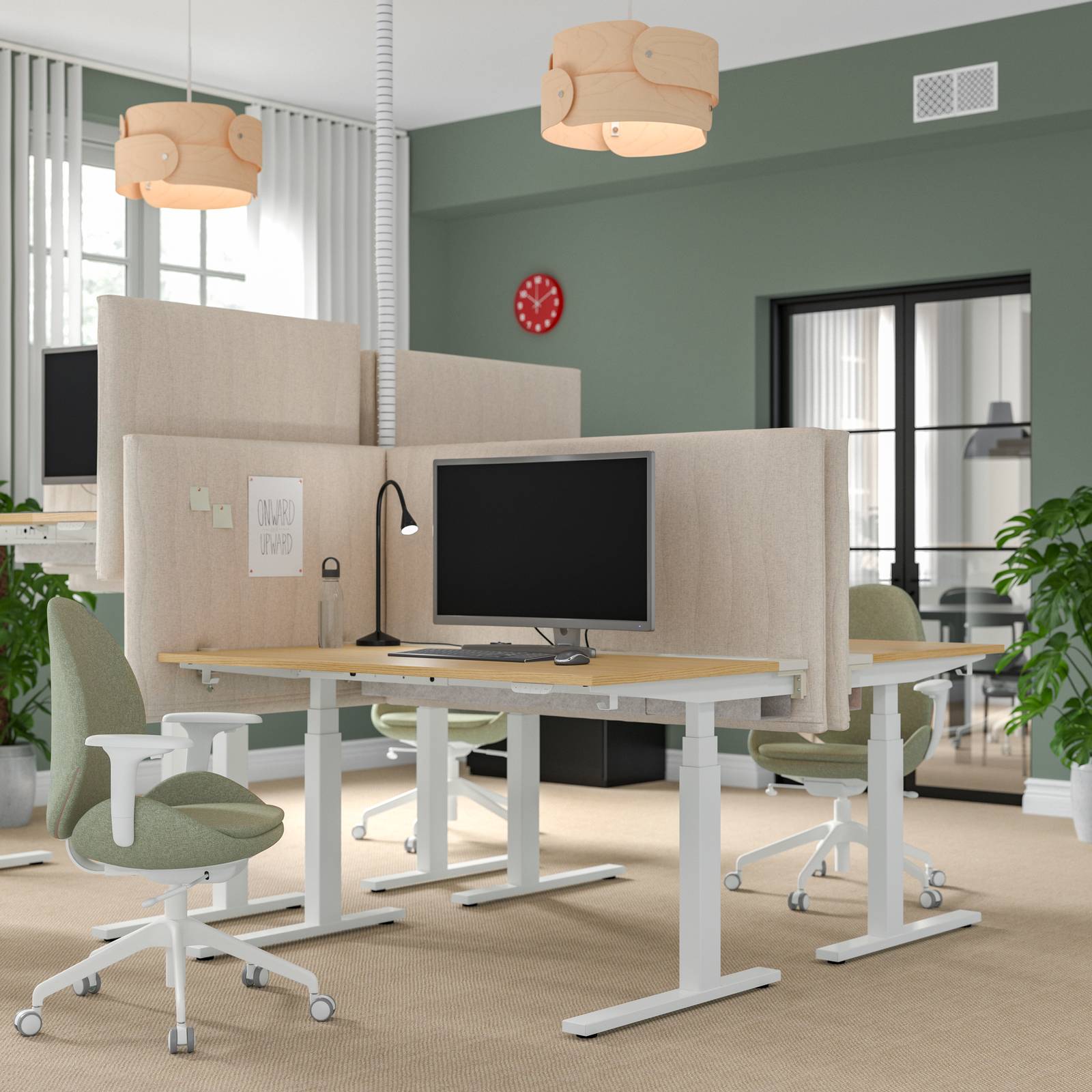 Collezione Mittzon di Ikea per la zona studio, l'home office e spazi business Collezione Mittzon di Ikea per la zona studio, l'home office e spazi business