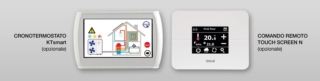 Cronotermostato KTsmart e comando remoto touch screen  Cronotermostato KTsmart e comando remoto touch screen