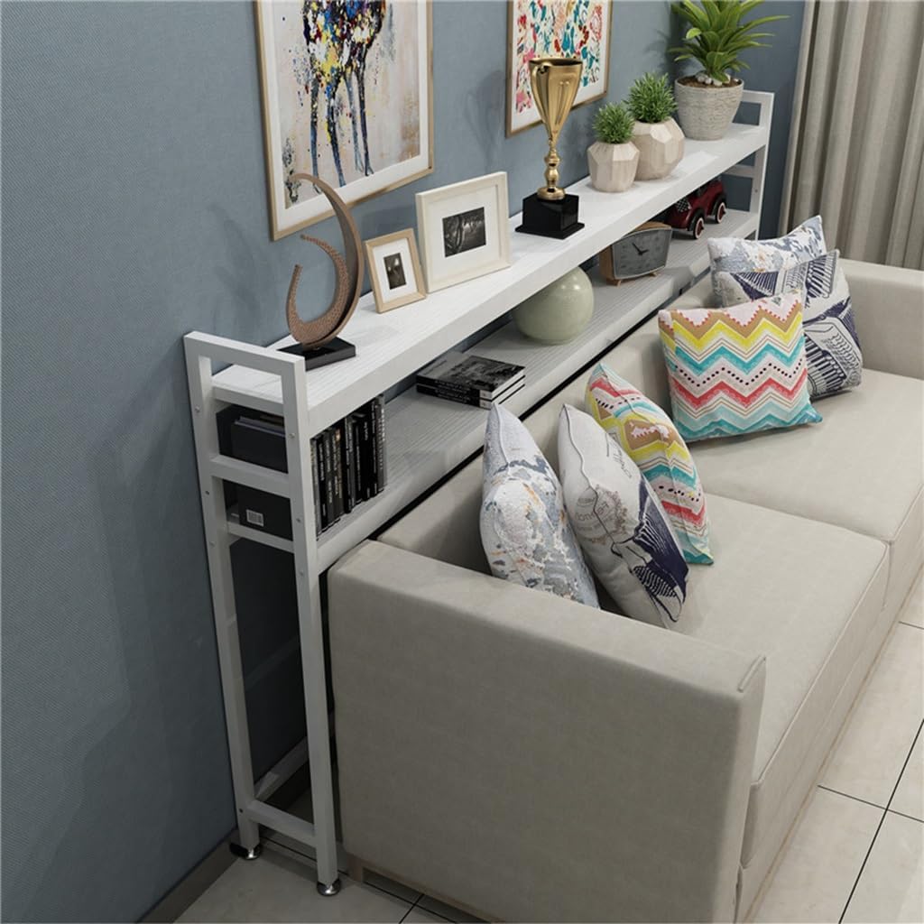 Consolle dietro al divano di Amazon (www.amazon.it)