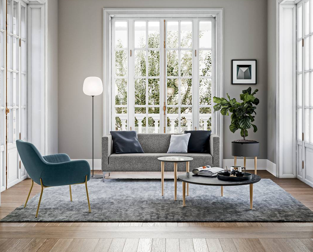 Il divanetto a due posti Arte di Quadrifoglio Group è rivestito in tessuto mélange grigio e ha le gambe sottili realizzate in alluminio cromato. Misura L 128 x P 74 x H 71 cm. Prezzo a partire da 2.100 euro. É abbinato alla poltroncina lounge City Déco bassa rivestita in velluto color ottanio e impreziosita dalla presenza delle alte e sottili gambe in acciaio verniciato Oro. Misura L 73 x P 75 x H 77 cm. Prezzo a partire da 1.000 euro. www.quadrifoglio.com Il divanetto a due posti Arte di Quadrifoglio Group è rivestito in tessuto mélange grigio e ha le gambe sottili realizzate in alluminio cromato. Misura L 128 x P 74 x H 71 cm. Prezzo a partire da 2.100 euro. É abbinato alla poltroncina lounge City Déco bassa rivestita in velluto color ottanio e impreziosita dalla presenza delle alte e sottili gambe in acciaio verniciato Oro. Misura L 73 x P 75 x H 77 cm. Prezzo a partire da 1.000 euro. www.quadrifoglio.com