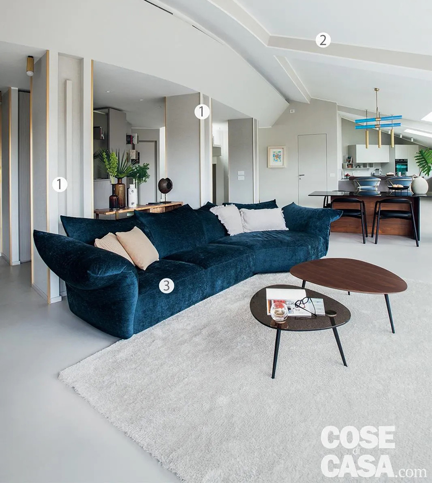 Progetto: Isacco Brioschi Architects. Foto: Cristina Galliena Bohman. Styling: Rosaria Galli.