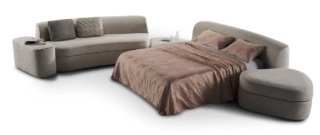 Divano letto Goodman di Milano Bedding (www.milanobedding.it).