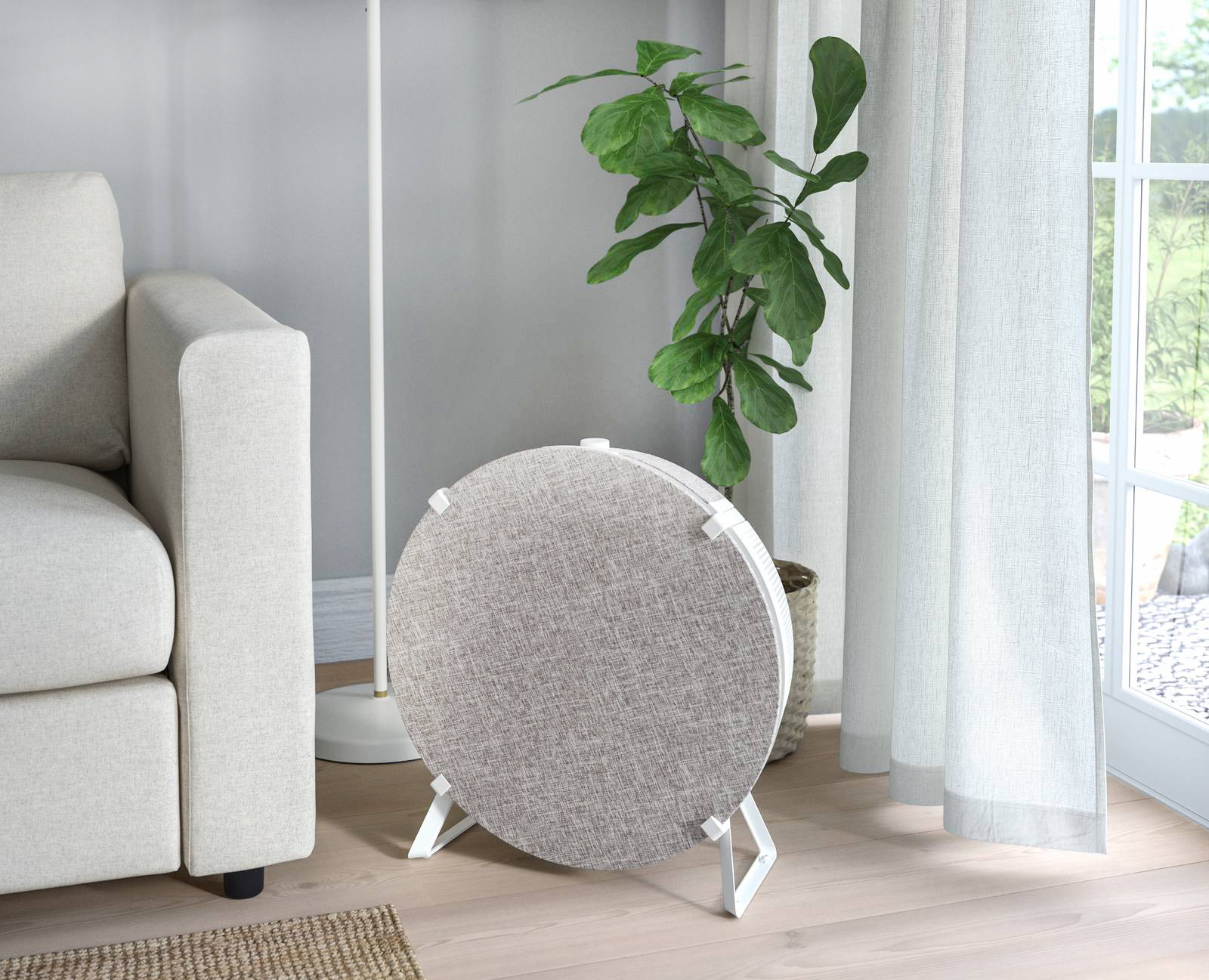 Impostato sulla modalità automatica, il purificatore d'aria Starkvind di Ikea rileva le particelle sospese nell'aria e regola automaticamente la velocità della ventola. Può comunque essere regolato anche manualmente, impostato sulla modalità automatica oppure connesso tramite l’app Ikea Home smart. Misura L 53 x H 19 x H 51 cm. Prezzo 139 euro. www.ikea.it Impostato sulla modalità automatica, il purificatore d'aria Starkvind di Ikea rileva le particelle sospese nell'aria e regola automaticamente la velocità della ventola. Può comunque essere regolato anche manualmente, impostato sulla modalità automatica oppure connesso tramite l’app Ikea Home smart. Misura L 53 x H 19 x H 51 cm. Prezzo 139 euro. www.ikea.it