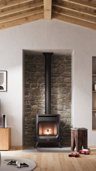 Hublot è una stufa ispirata al design retrò e rivisitata in chiave moderna, con linee pulite ed essenziali e componenti in solida ghisa. Per una casa sempre calda, accogliente e arredata con gusto.