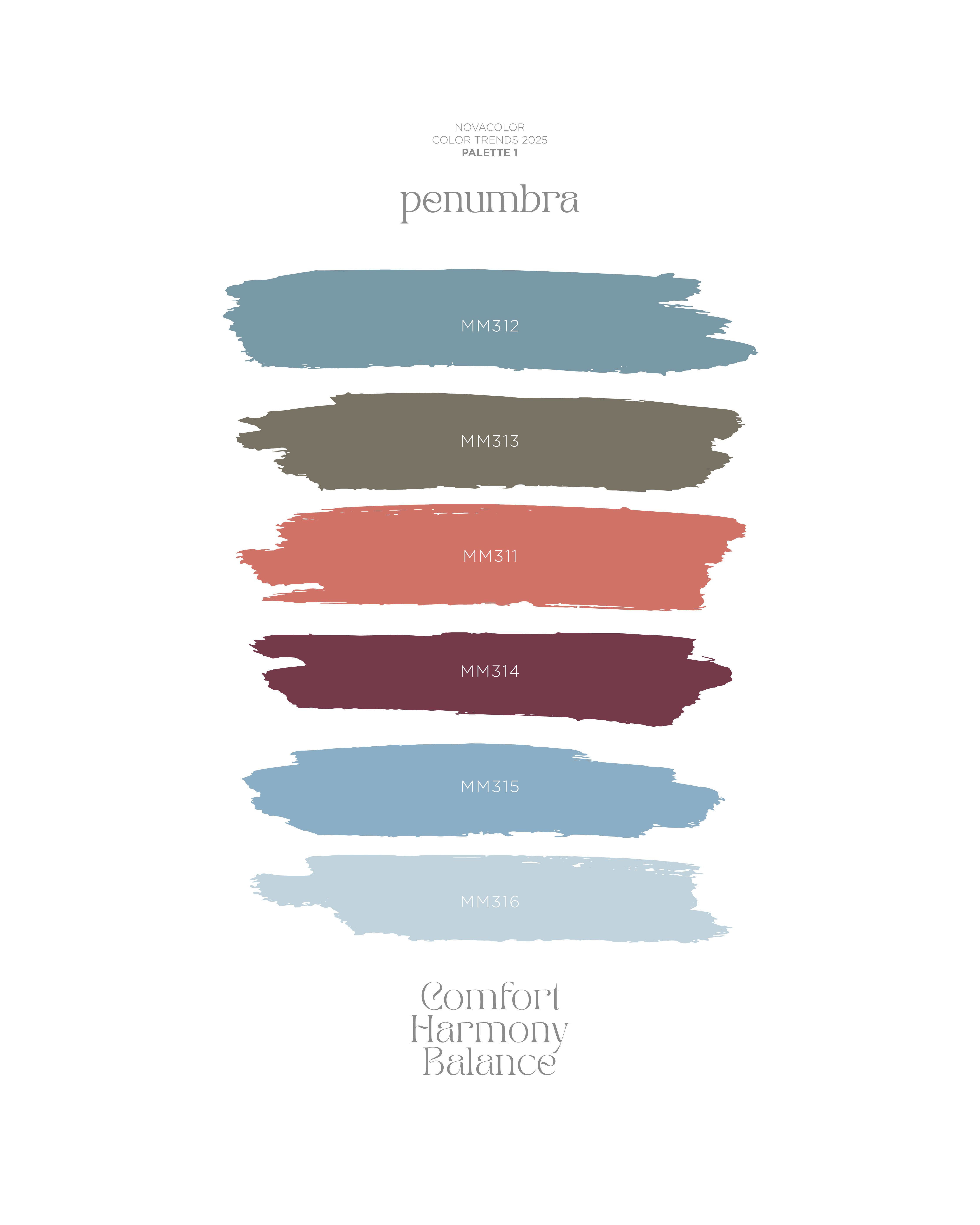 Color Trends 20025 Novacolor - Palette 1_Penumbra
