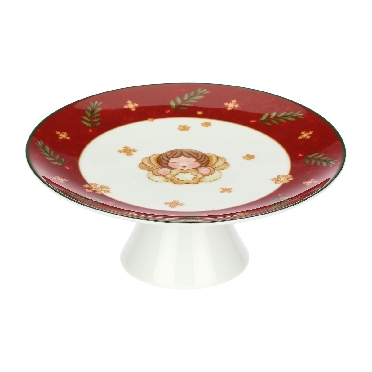 Alzatina in porcellana Sorprese di Natale. Prezzo 17,90 euro. Alzatina in porcellana Sorprese di Natale. Prezzo 17,90 euro.