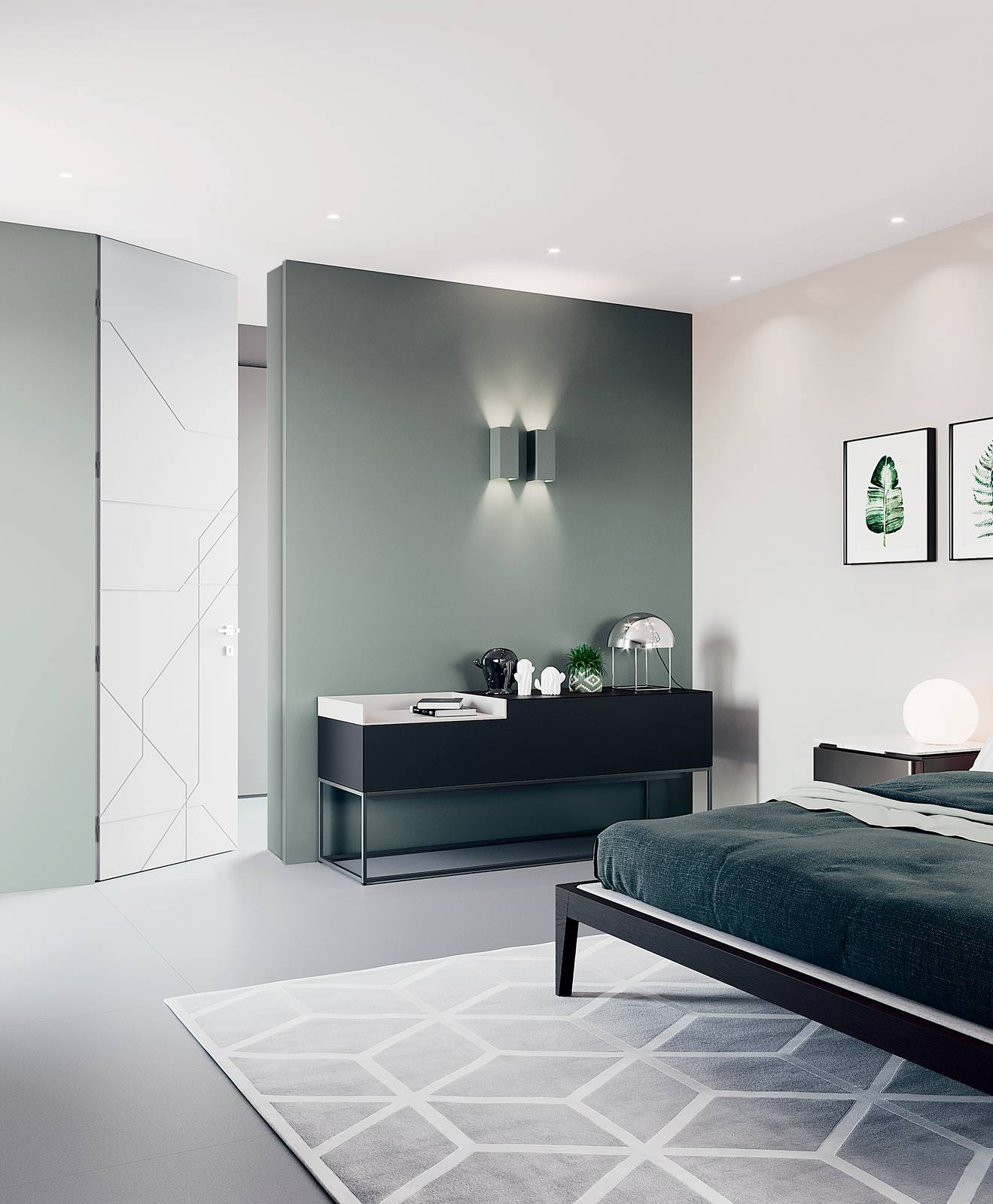 Le Originali Bertolotto, Metromap Individual, apertura battente, minima, finitura laccato opaco bianco, maniglia Tiempo Le Originali Bertolotto, Metromap Individual, apertura battente, minima, finitura laccato opaco bianco, maniglia Tiempo