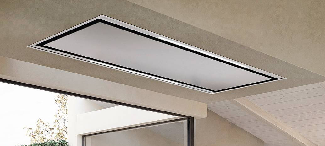 La cappa a soffitto Heaven Dual Light A90 G/WH FLAT
di Faber è in classe A+.
È dotata di aspirazione intensiva temporizzata per 6' e di Delay 30 per lo spegnimento automatico ritardato. Il Tasto 24 la tiene accesa 24 h per un ricambio continuo. Misura L 90 x P 49,8 x
H 20,5 cm, costa 1.779 euro + Iva. www.faberspa.com La cappa a soffitto Heaven Dual Light A90 G/WH FLAT
di Faber è in classe A+.
È dotata di aspirazione intensiva temporizzata per 6' e di Delay 30 per lo spegnimento automatico ritardato. Il Tasto 24 la tiene accesa 24 h per un ricambio continuo. Misura L 90 x P 49,8 x
H 20,5 cm, costa 1.779 euro + Iva. www.faberspa.com