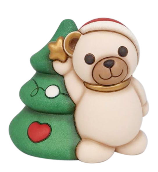 Teddy con albero di Natale medio. Prezzo 39,90 euro. Teddy con albero di Natale medio. Prezzo 39,90 euro.