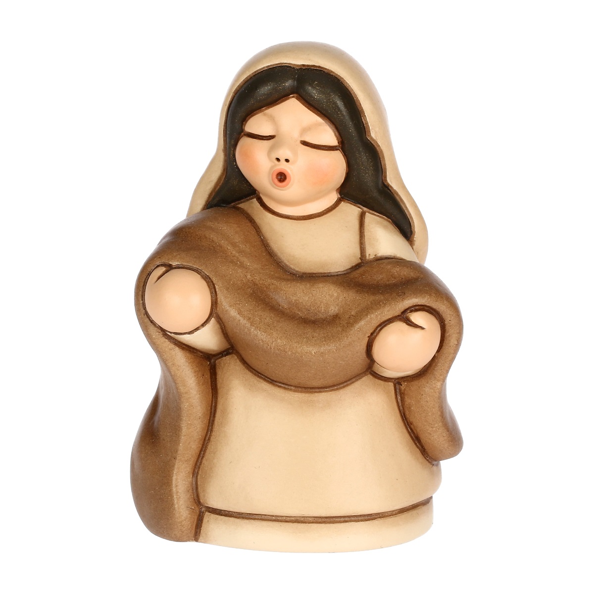 Venditrice di stoffe in ceramica Presepe Classico Thun. Prezzo 28,90 euro. Venditrice di stoffe in ceramica Presepe Classico Thun. Prezzo 28,90 euro.