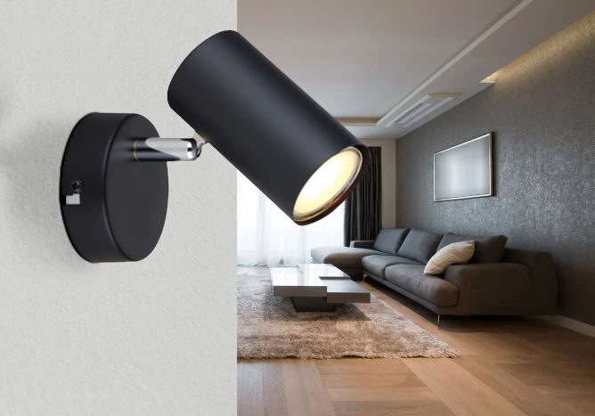 Essenziale e moderno il faretto spot Allivi in vendita da Conforama: è realizzato in metallo nero con una raffinata finitura satinata; permette di ottenere un'illuminazione concentrata grazie al portalampada orientabile. Misura L 12 x P 8 x H 10 cm. Prezzo 9,99 euro. www.conforama.it Essenziale e moderno il faretto spot Allivi in vendita da Conforama: è realizzato in metallo nero con una raffinata finitura satinata; permette di ottenere un'illuminazione concentrata grazie al portalampada orientabile. Misura L 12 x P 8 x H 10 cm. Prezzo 9,99 euro. www.conforama.it