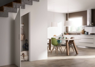 porte per chiudere nicchie FerreroLegno Skema sottoscala Aperto porte per chiudere nicchie FerreroLegno Skema sottoscala Aperto