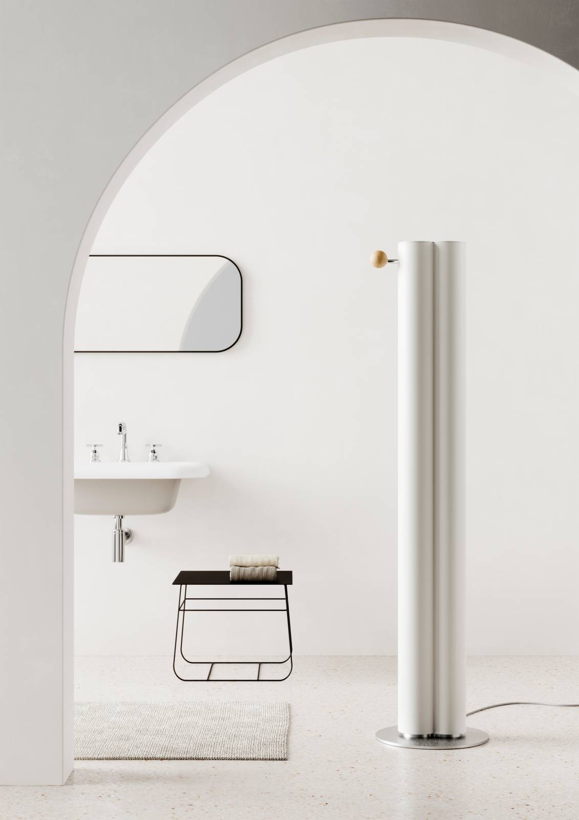 Il radiatore Ottolungo, disegnato da Oscar e Gabriele Buratti per Caleido, nasconde, nella semplicità della sua estetica, tutto il valore della tecnologia e della ricerca sulle forme e i materiali. Quasi come fosse una colonna architettonica, crea un caratteristico gioco di ombre sulla parete di fondo.
È dsponibile in un ampio range di stili, colori e finiture.
Prezzo a partire da 1.360 euro. https://www.caleido.it/