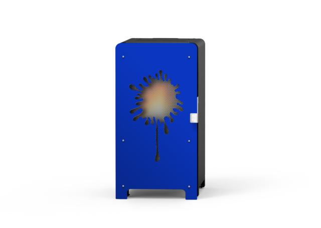 Nel colore blu e decoro Splash, la stufa a pellet Tua 6 2S di Unical diventa un elemento protagonista dell’interior design. Il frontale protettivo è proposto in diverse varianti: 3D, Skull, Classic, Grandmother, Heart, Mandala, Ellipse e Drops. Il pannello per i comandi è alloggiato sul top superiore e la stufa può anche essere gestita attraverso App. Potenza 6,2 kW, rendimento 89,8%, classe A+, 4 stelle. Misura L 42,6 x P 51,8 x H 82,7 cm. Prezzo da 1.200 euro + Iva. www.unical.eu Nel colore blu e decoro Splash, la stufa a pellet Tua 6 2S di Unical diventa un elemento protagonista dell’interior design. Il frontale protettivo è proposto in diverse varianti: 3D, Skull, Classic, Grandmother, Heart, Mandala, Ellipse e Drops. Il pannello per i comandi è alloggiato sul top superiore e la stufa può anche essere gestita attraverso App. Potenza 6,2 kW, rendimento 89,8%, classe A+, 4 stelle. Misura L 42,6 x P 51,8 x H 82,7 cm. Prezzo da 1.200 euro + Iva. www.unical.eu