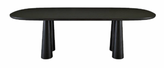 D'ispirazione giapponese, Hashira di Ligne Roset ha il piano e le gambe importanti, ma disegnate in modo da non essere di intralcio, in massello di frassino tinto nero. Misura L 250 x P 110 x H 75 cm. Prezzo 6.840 euro. www.ligne-roset.com D'ispirazione giapponese, Hashira di Ligne Roset ha il piano e le gambe importanti, ma disegnate in modo da non essere di intralcio, in massello di frassino tinto nero. Misura L 250 x P 110 x H 75 cm. Prezzo 6.840 euro. www.ligne-roset.com