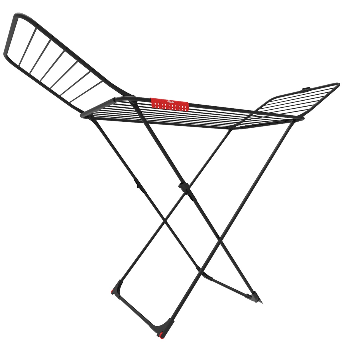 Lo stendibiancheria Vileda Extra Ultimate ha una superficie di stenditura di 20 metri. Ha una griglia centrale per capi ingombranti e ali laterali e un supporto per indumenti più piccoli. Ha fili delle ali in alluminio e fili tubolari XXL sulla griglia che riducono le pieghe sui capi, facilitando la stiratura. Anche in questo caso gli angolari con ruote facilitano lo spostamento anche a pieno carico. Prezzo 49,90 euro. Lo stendibiancheria Vileda Extra Ultimate ha una superficie di stenditura di 20 metri. Ha una griglia centrale per capi ingombranti e ali laterali e un supporto per indumenti più piccoli. Ha fili delle ali in alluminio e fili tubolari XXL sulla griglia che riducono le pieghe sui capi, facilitando la stiratura. Anche in questo caso gli angolari con ruote facilitano lo spostamento anche a pieno carico. Prezzo 49,90 euro.