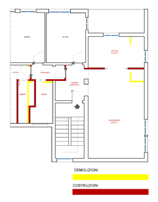 ampliare la cucina progetto C demolizioni costruzioni