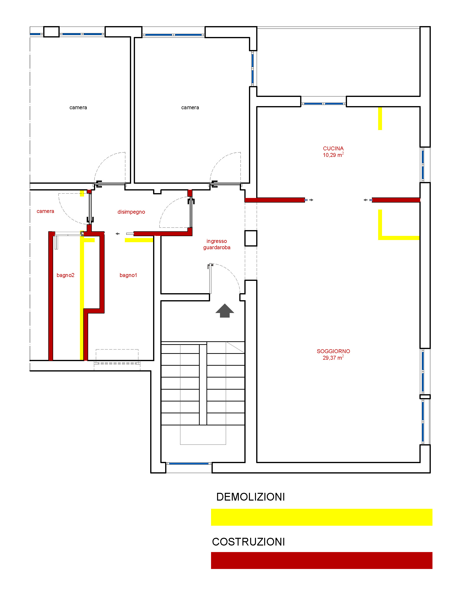ampliare la cucina progetto C demolizioni costruzioni