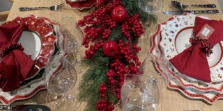 Centrotavola delle Feste fai da te: 3 proposte tinta bianco-oro, verde-rosa-oro oppure verde-rosso