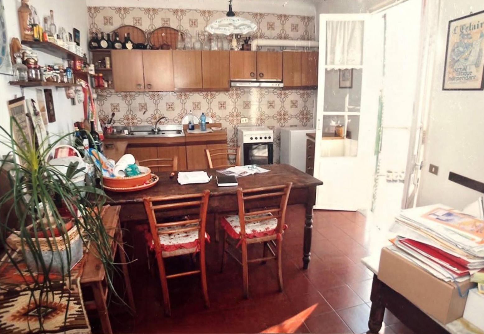 Cucina al mare prima dei lavori Cucina al mare prima dei lavori