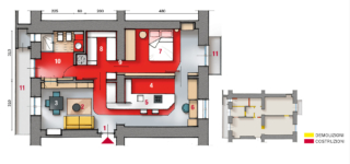 1 Ingresso 2 Soggiorno 3 Zona pranzo 4 Cucin 5 Bancone snack 6 Zona studio 7 Camera matrimoniale 8Cabina armadio 9 Muro di spina 10 Bagno 11Balcone 1 Ingresso 2 Soggiorno 3 Zona pranzo 4 Cucin 5 Bancone snack 6 Zona studio 7 Camera matrimoniale 8Cabina armadio 9 Muro di spina 10 Bagno 11Balcone
