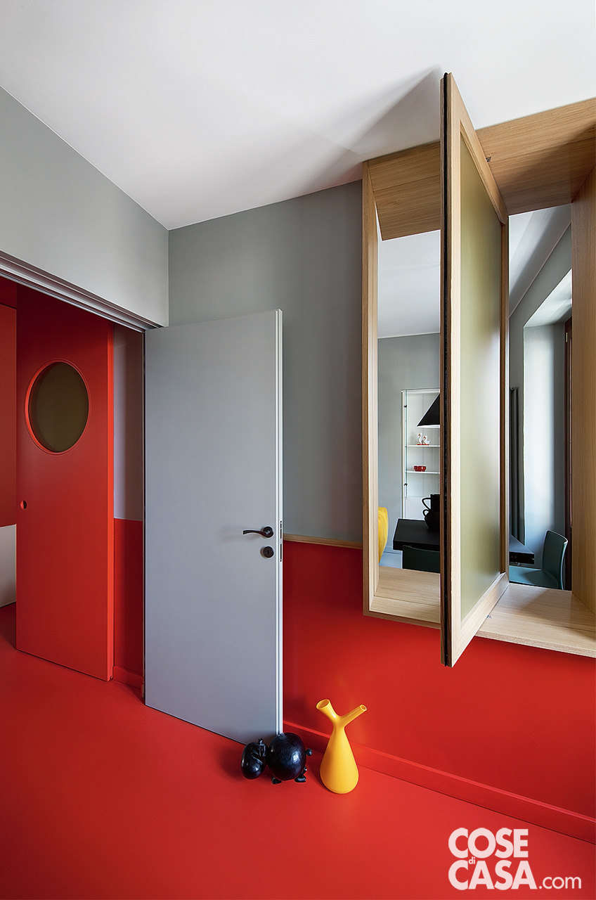 serramento interno girevole