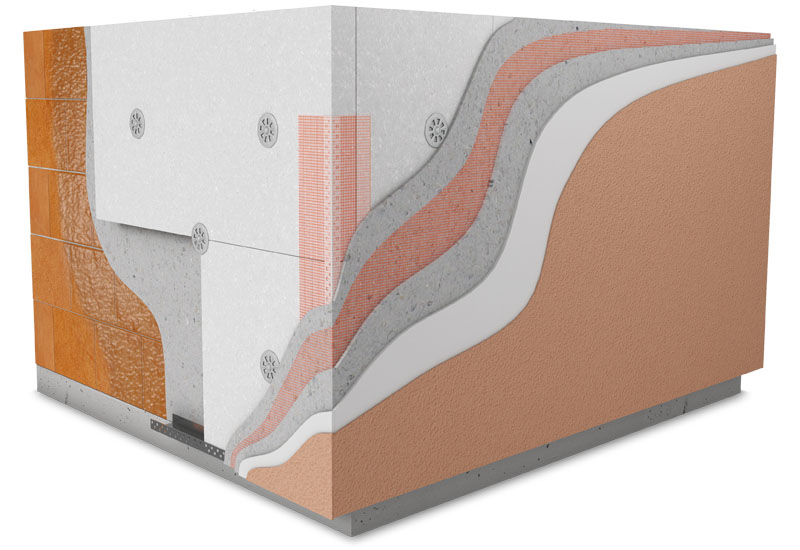 Boerotherm di Boero è il sistema di isolamento termico a cappotto efficace nel contenere, bilanciare e ottimizzare la dispersione del calore dagli edifici, garantendo efficienza energetica e comfort abitativo in ogni stagione. Dotati di certificato ETA (European Technical Assessment) e marcatura CE, ottenuti a seguito di rigorosi controlli sui sistemi testati, i sistemi sono disponibili in molteplici configurazioni in base alle specifiche esigenze progettuali. Nella versione con EPS bianco ha isolante interno ottenuto da lastre in polistirene espanso sinterizzato (EPS) tagliate da blocco a bordo liscio, che garantisce un elevato potere isolante, è inattaccabile dalle muffe ed è facilmente sagomabile e di semplice movimentazione. Il cappotto termico con EPS grafitato aggiunte grafite, incrementando l'isolamento. Con pannelli in resina fenolica permette di realizzare pannelli di basso spessore. www.boero.it Boerotherm di Boero è il sistema di isolamento termico a cappotto efficace nel contenere, bilanciare e ottimizzare la dispersione del calore dagli edifici, garantendo efficienza energetica e comfort abitativo in ogni stagione. Dotati di certificato ETA (European Technical Assessment) e marcatura CE, ottenuti a seguito di rigorosi controlli sui sistemi testati, i sistemi sono disponibili in molteplici configurazioni in base alle specifiche esigenze progettuali. Nella versione con EPS bianco ha isolante interno ottenuto da lastre in polistirene espanso sinterizzato (EPS) tagliate da blocco a bordo liscio, che garantisce un elevato potere isolante, è inattaccabile dalle muffe ed è facilmente sagomabile e di semplice movimentazione. Il cappotto termico con EPS grafitato aggiunte grafite, incrementando l'isolamento. Con pannelli in resina fenolica permette di realizzare pannelli di basso spessore. www.boero.it