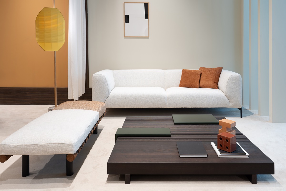 Divano Manhattan e tavolino Raft